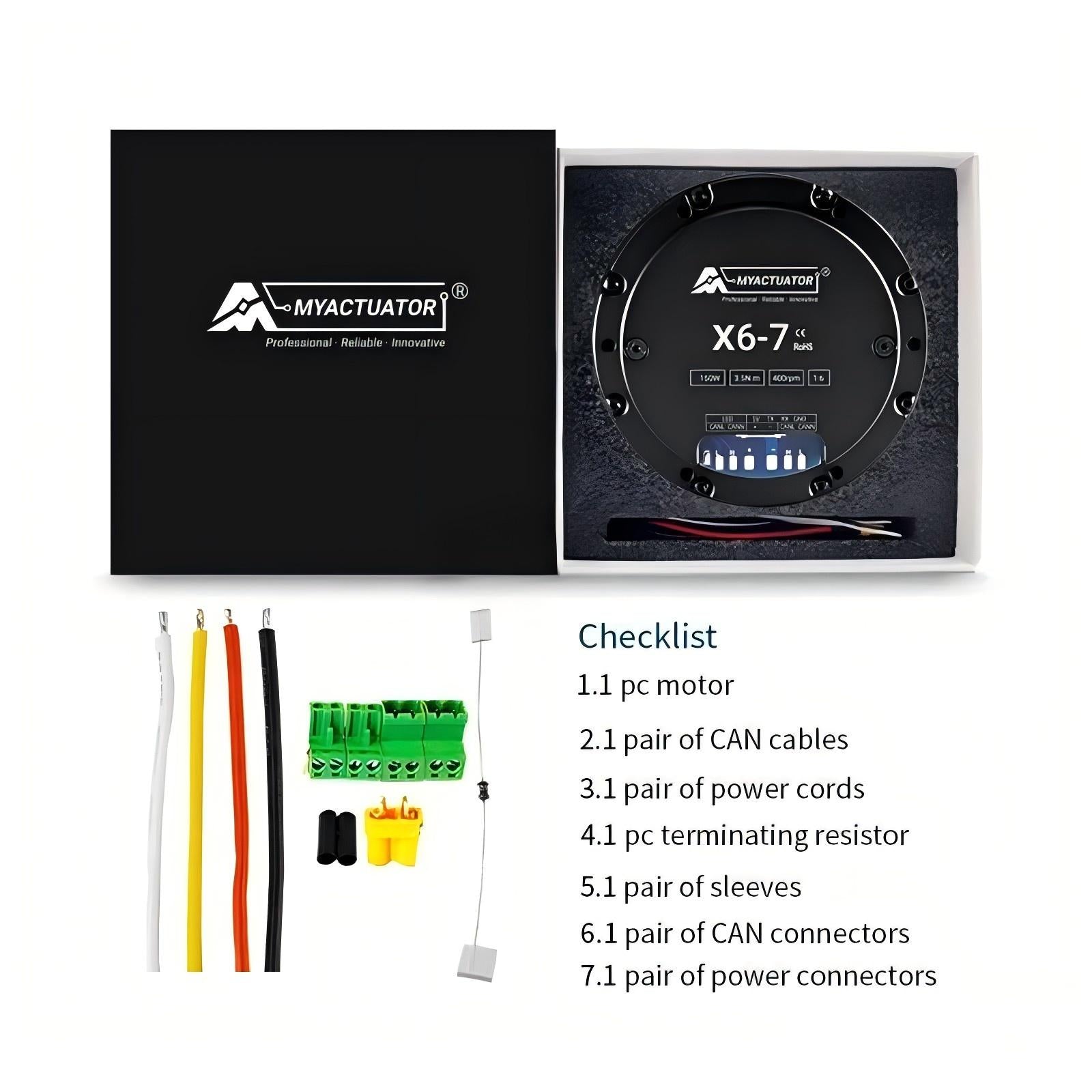 MyActuator RMD-X6-7- Brushless Servo Motor